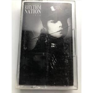 Janet Jackson Rhythm Nation 1814 Cassette tape 1989 W Lyrics